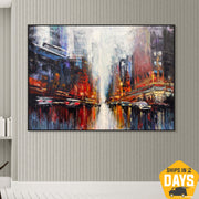 VIBRANT METROPOLIS 90x137 cm