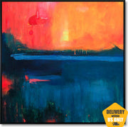 COASTAL SERENITY 102x102 cm