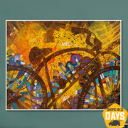 CITY VORTEX 80x100 cm