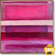 MAGENTA BLUES 109x109 cm