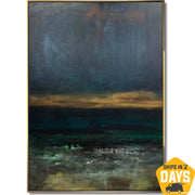 STORMY OCEAN 102x76 cm