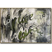 GREEN LOVE GRAFFITI