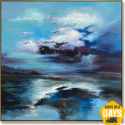 COASTAL VIEW 102x102 cm