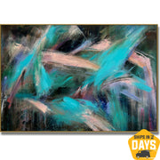 VIVID TUMULT 86x116 cm