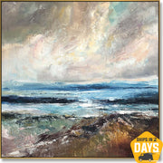 AHEAD OF THE STORM 70x70 cm