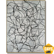 TANGLED IN TIME 101x76 cm