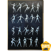 SILHOUETTES 116x76 cm