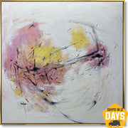 JOYFULL HUES 127x127 cm