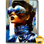 MIRROR OF TIME 110x80 cm