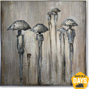 SILENT STROLL 66x66 cm