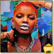 MEET ME ON THE DANCE FLOOR 110x110 cm