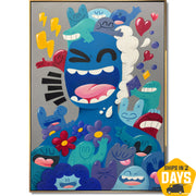 JOY RIOT 88.5x59.5 cm