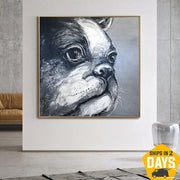 BULLDOG BENNY 80x80 cm