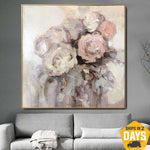 ROSES BOUQUET 70x70 cm