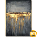 GOLD RAIN 101x76 cm