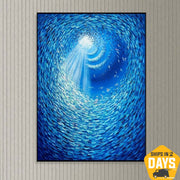 FISH WHIRLPOOL 101x76 cm