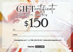 GIFT CERTIFICATE