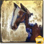 LONE RUNNER 70x70 cm