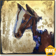 LONE RUNNER 70x70 cm