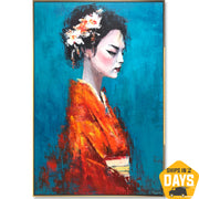 ELEGANT GEISHA 137x91 cm