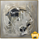 GRAVITY OF STILLNESS 122x122 cm